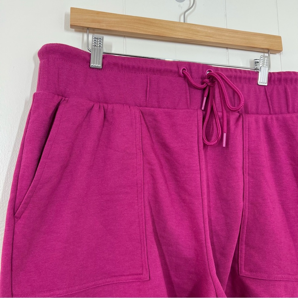 Lou & Grey Pink Cozy Cotton Terry Shorts - Picture 4 of 13